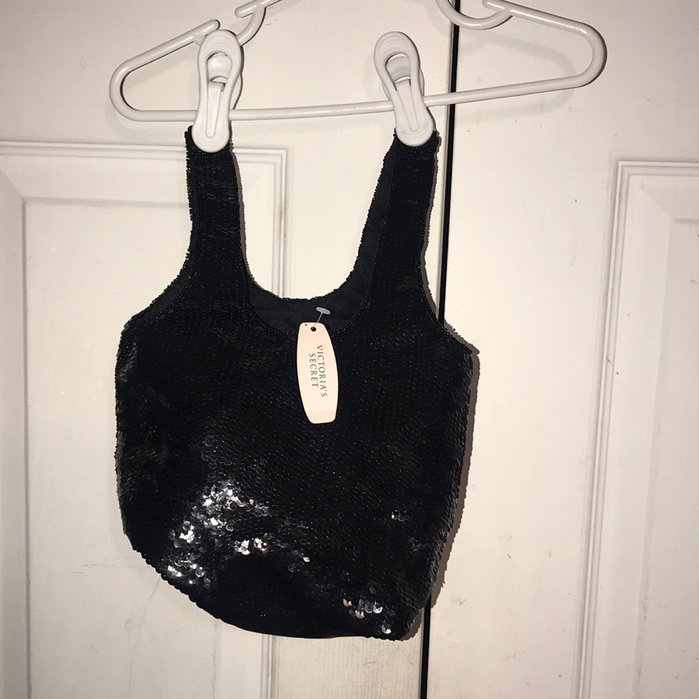 NWT Women’s VS Sequined Sack Purse